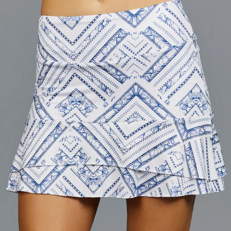 Navia Mid Print Skort